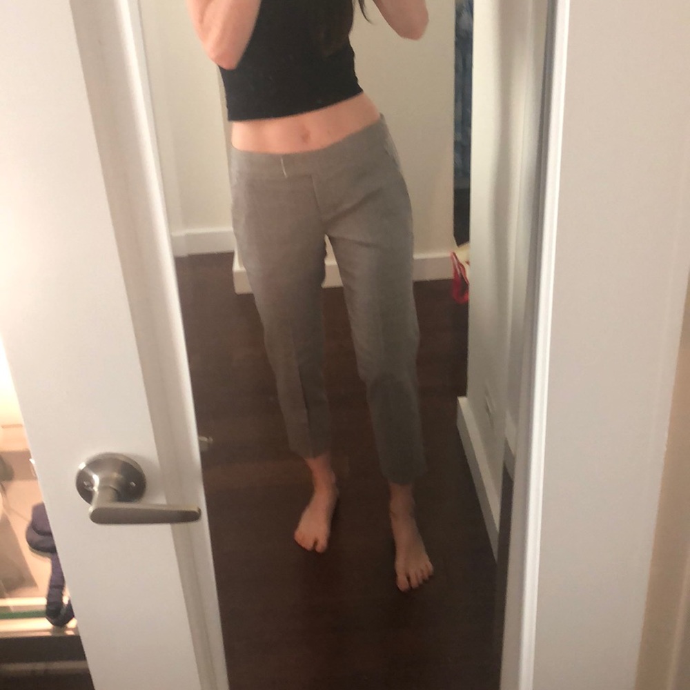Theory cropped work pants